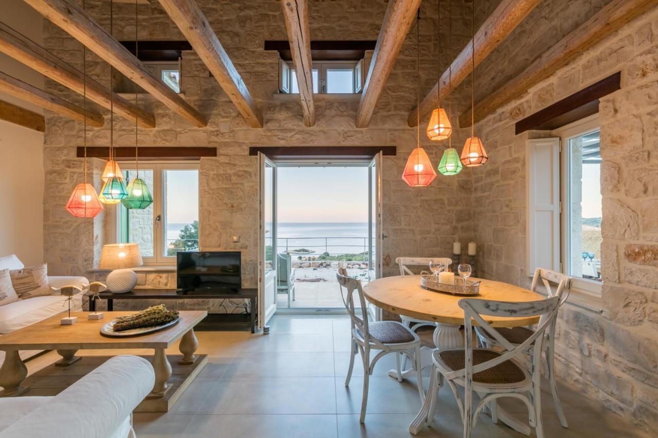 Yiameli Villas With Private Pool Skinaria Exterior photo
