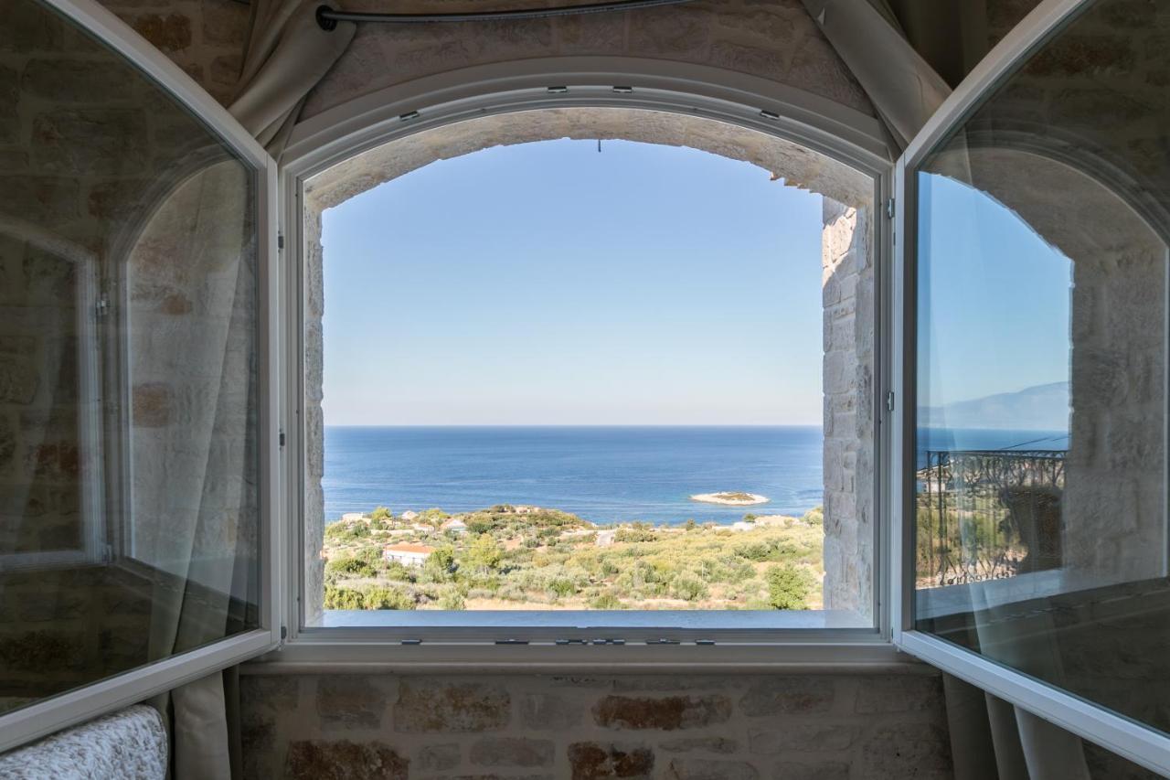 Yiameli Villas With Private Pool Skinaria Exterior photo