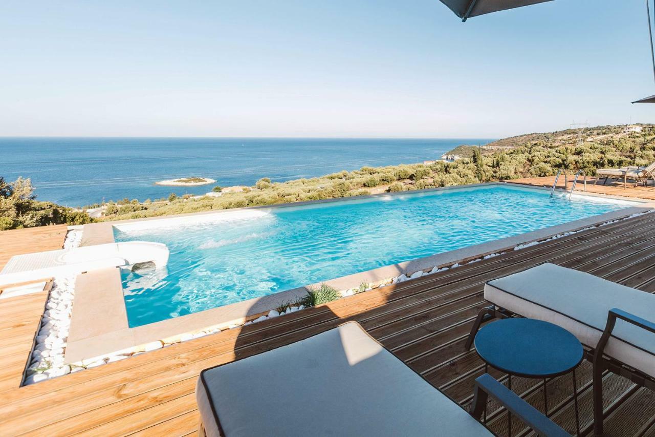 Yiameli Villas With Private Pool Skinaria Exterior photo